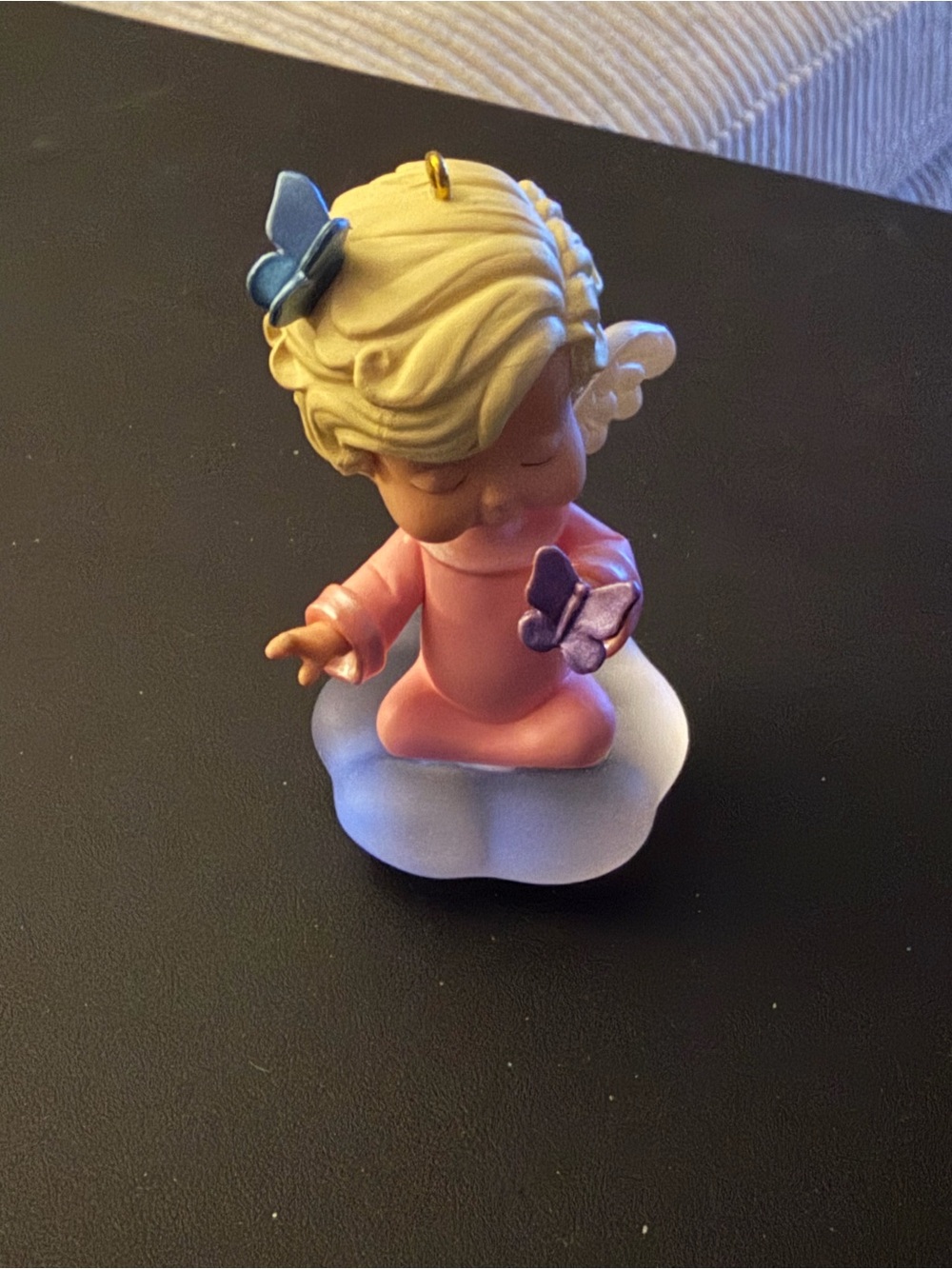 Hallmark Keepsake Hyacinth-Mary's Angels Hanging Angel Christmas Ornament 2019